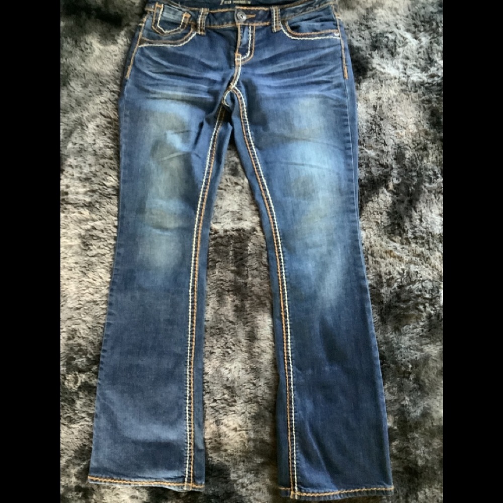 368 Zoo- premium jeans heavy stitch